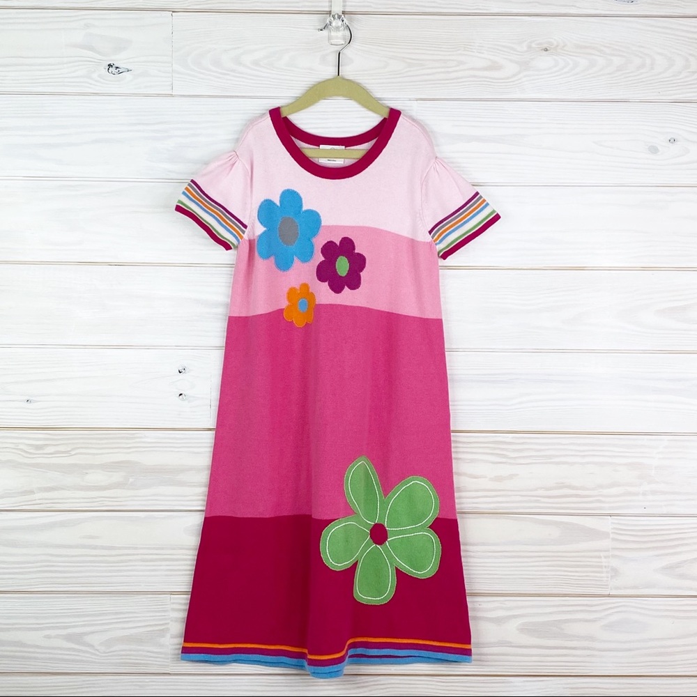 Hanna Andersson Size 12 Multicolor Dress Preppy
